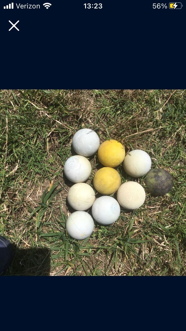 Lacrosse Balls - 10 for $10