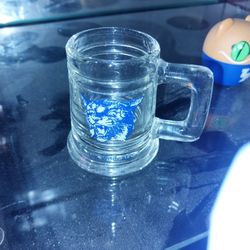 Vintage Kentucky Wildcat Shot Glass