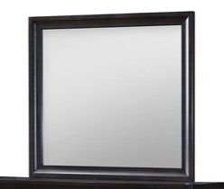 Antique Grey wood Framed Mirror