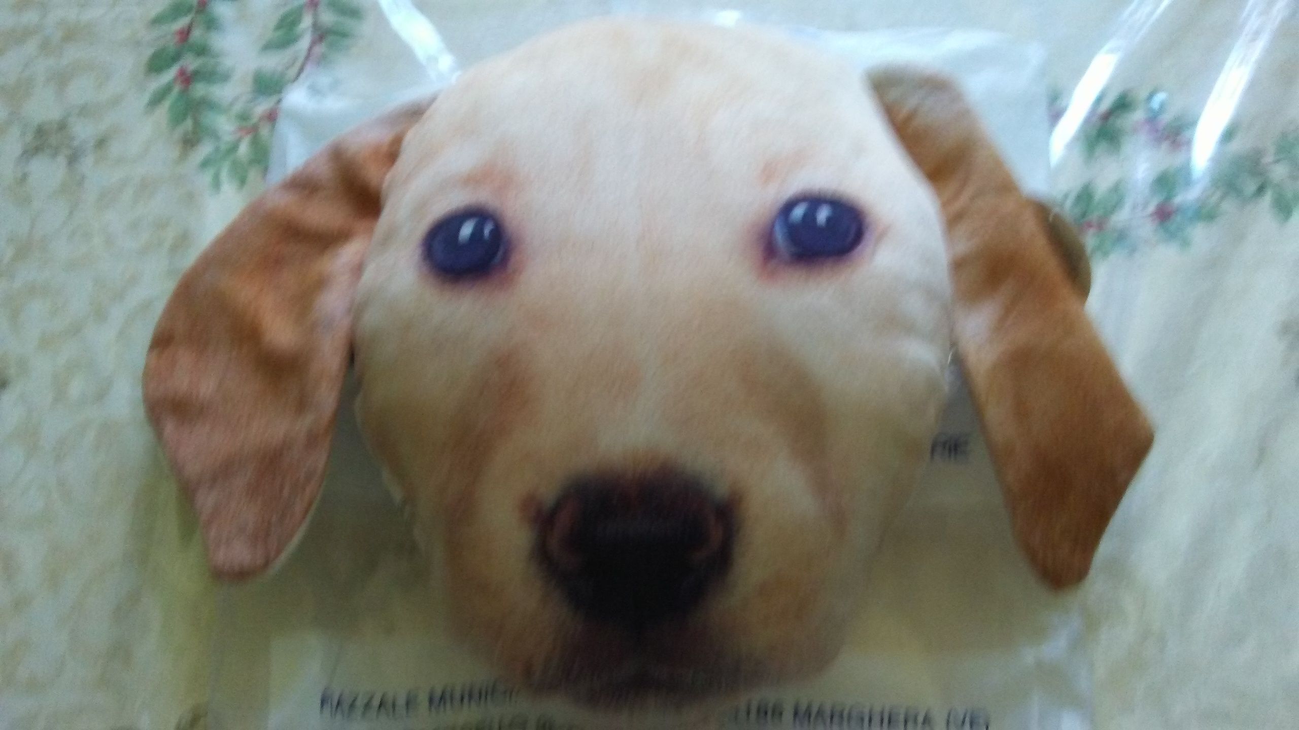 CHILDS DOG PILLOW