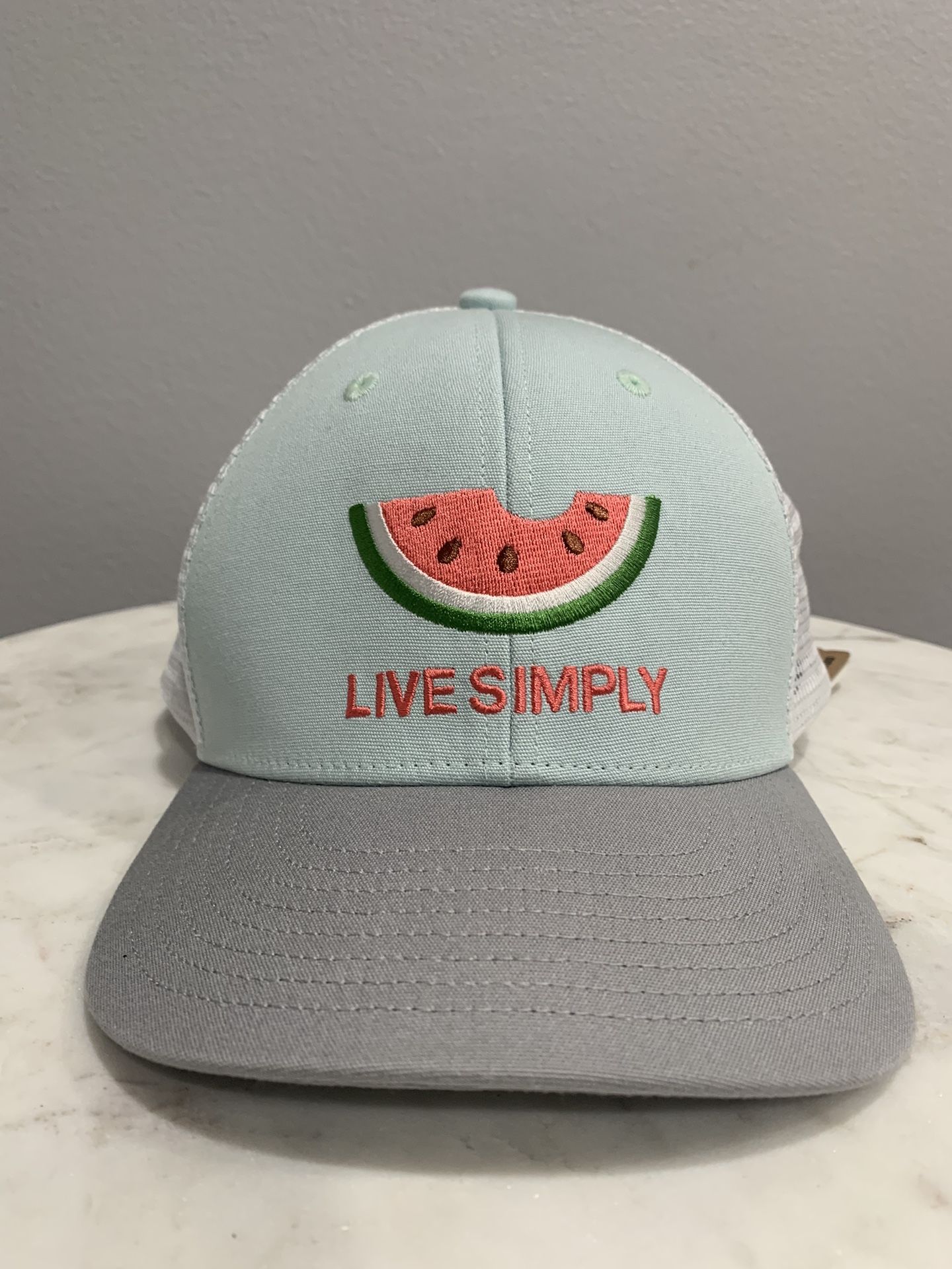 Patagonia Mesh Watermelon Live Simply Adjustable Hat