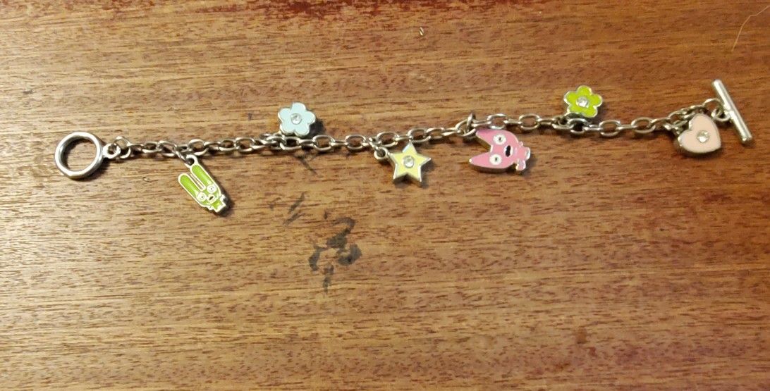 Hoops And Yoyo Bracelet By Hallmark. 