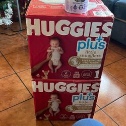 Huggies Plus Size 1 With Free Enfamil 