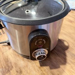 Electric Rice Cooker with Timer – Large Capacity – Works Perfect