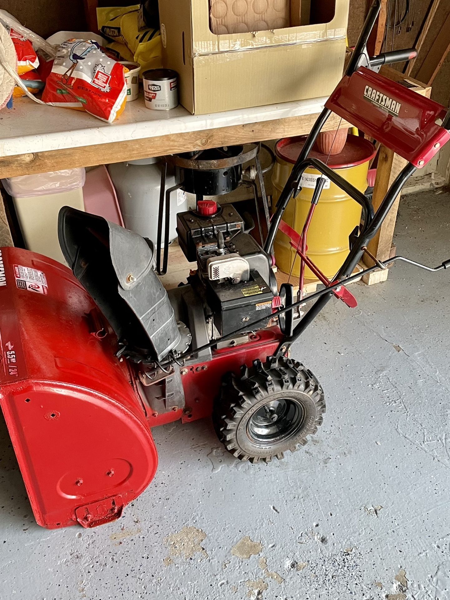Craftsman Snowblower - 5 Forward/2 Reverse