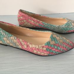 Woven Flats, Size 8