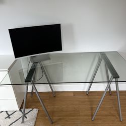 Desk -glass
