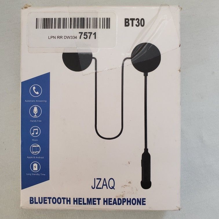 Motorcycle Helmet Bluetooth Headset,Outdoor Headset,Waterproof Motorcycle Sports Headset,Speakers Hands Free,Music Call Control,Automatic answering.