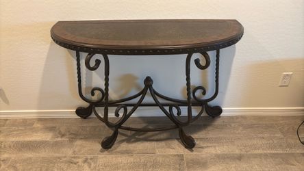 Ashley Sofa/Console Table