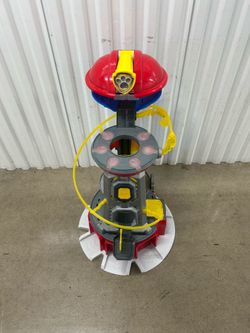 PAW Patrol Mighty Pups PAW Lookout Tower Set W/ Hooks