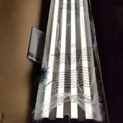 Commercial Electric 4' 7000 Lumens Led Shop Ceiling Light Fixture, Plug In And Linkable, Multiple Available 