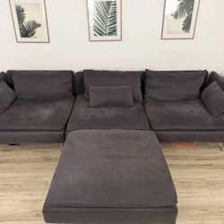 Ikea SÖDERHAMN Sofa and Ottoman