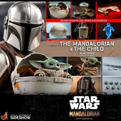 Hot Toys TMS015 Mandalorian and the Child (Deluxe Set) Star Wars 1/6 Figure