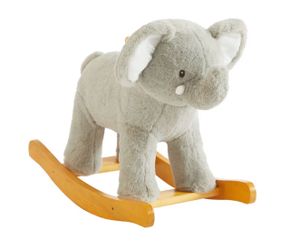 Toddler Elephant Plush Rocker Chair