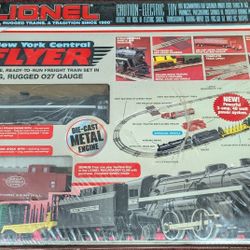 Vintage Lionel 027 Gauge New York Central Flyer Freight Train Set