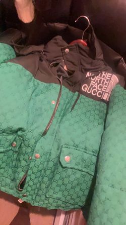 Green north face !