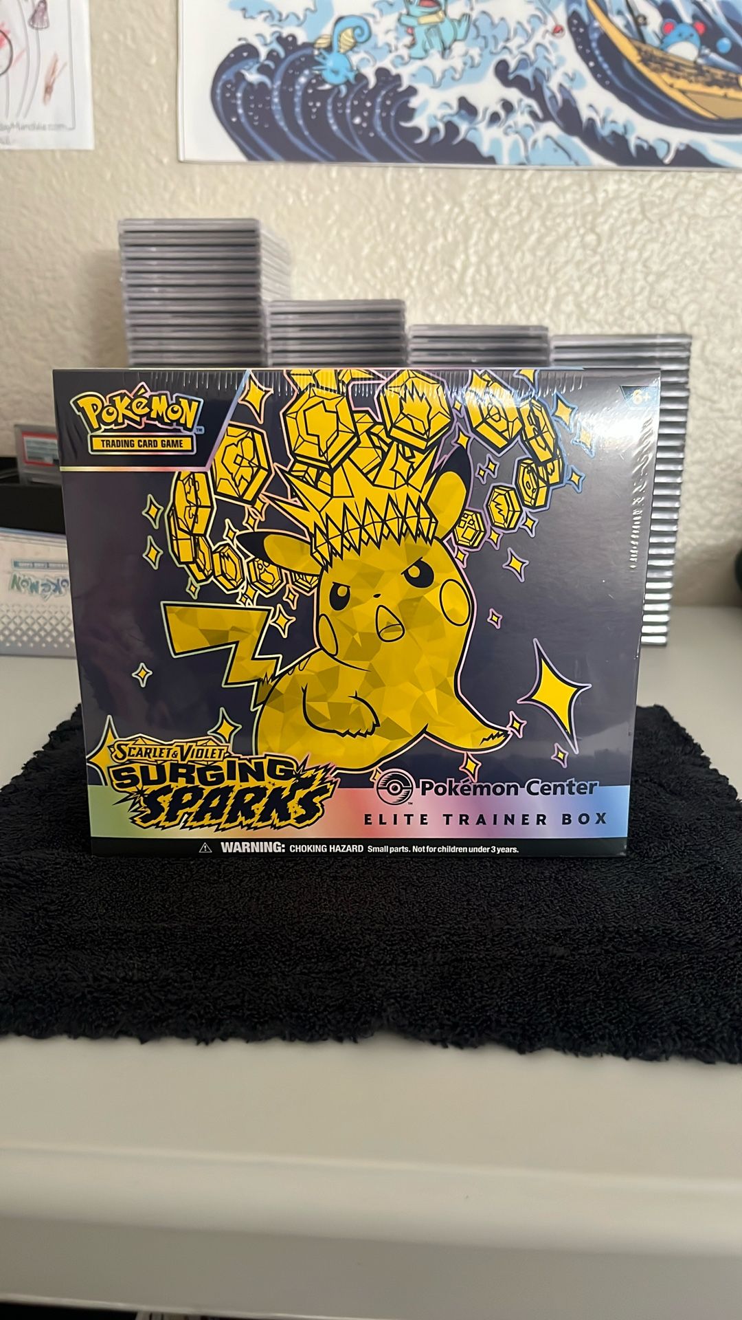 Surging Sparks Pokemon Center ETB