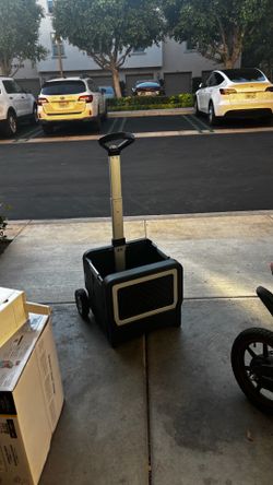 Mobile folding cart 15