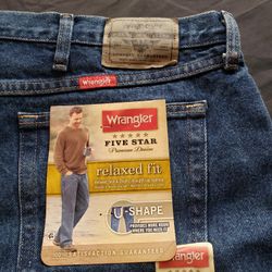 Wrangler Relaxed Fit Jeans 48 x 30