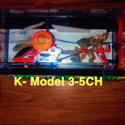 King o K-Model 3.5CH Helicopter With Remote Control 