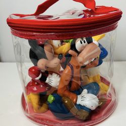 Disney Mickey Minnie Mouse Goofy Friends Squeeze Toys Bath Pool Theme Parks