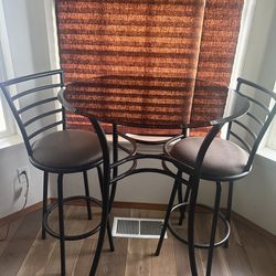 Bistro Glass Table Set