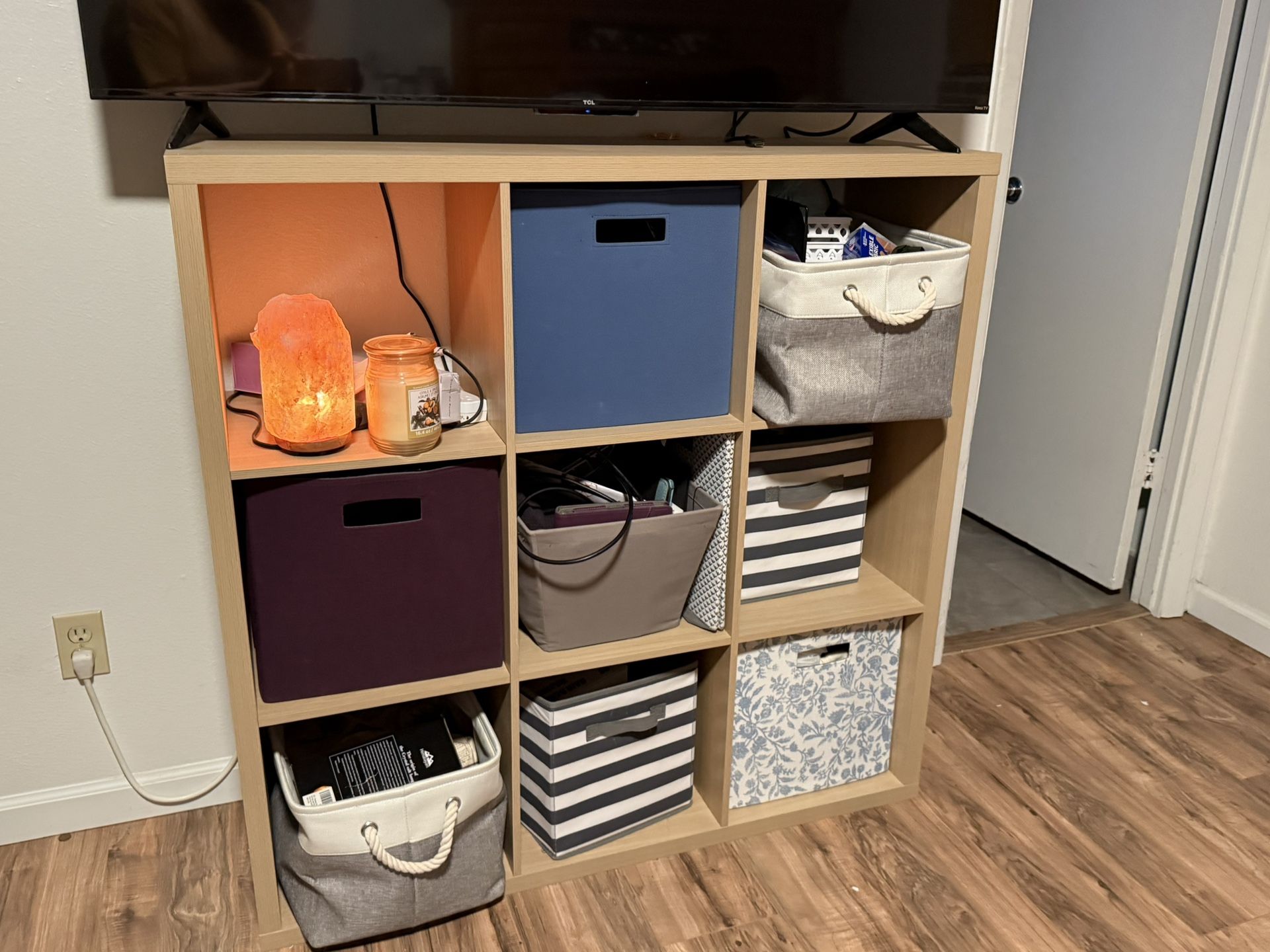 13” 9 Cube Organizer Natural- Brightroom