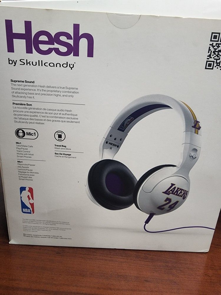 Hesh By Skullcandy- Kobe Bryant Headphones 