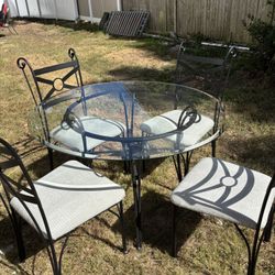 Dining Table With 4 Chairs