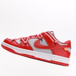 Nike Dunk Low Off White University Red 5