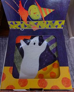 Sakura  Halloween Party set of four salad plates  and 4 mugs