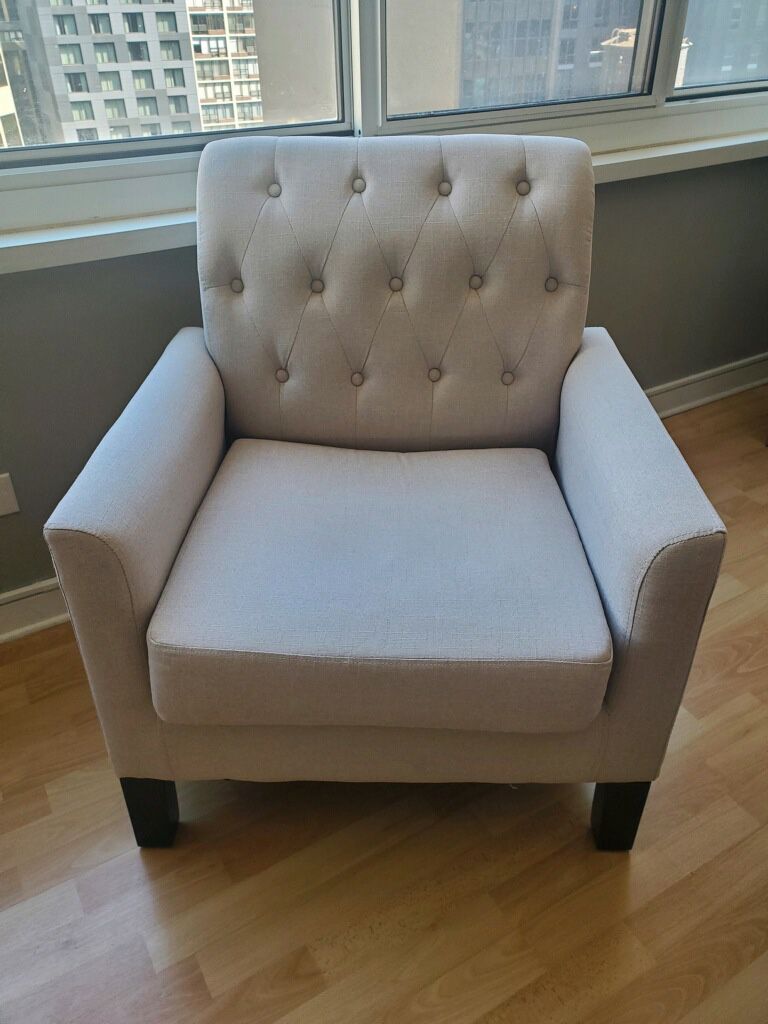 Beige Color Brand New Chair 