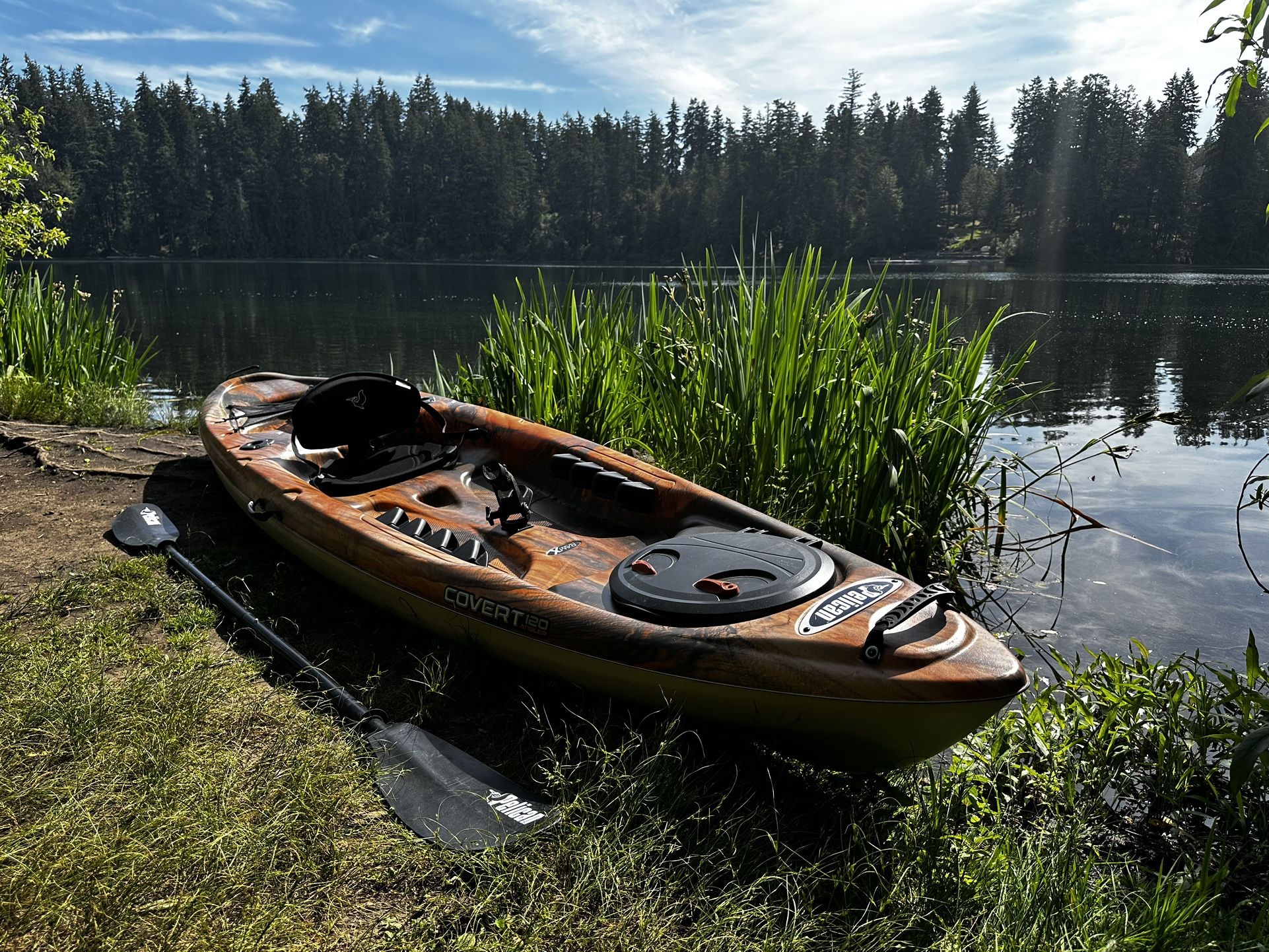 Pelican Covert 120 Angler Fishing Kayak Kyak