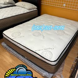 Royal Memory Foam Queen Bed Set Colchon Y Tambor Nuevo 