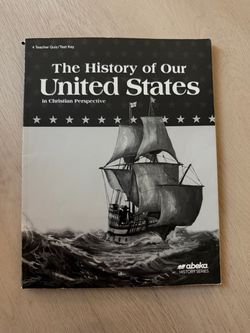 Abeka 4th grade History test answer key book—“The History of the United States” || READ DESC