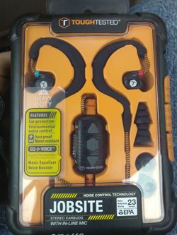 ToughTested Jobsite Stereo Headphones