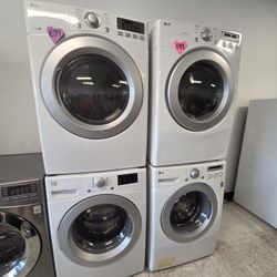 Front Load Washer And Electric Dryer Set's Used Price Starting  699 To 825