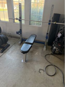 Olympic Weight Bench Set