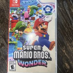 Super Mario Wounder Nintendo Switch 