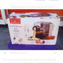 Emeril Lagasse Pasta & Beyond 2-in-1 pasta Maker & Juices
