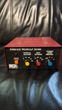 Ringside interval parkour timer