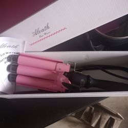 Hair Curling Iron (3 Prong)