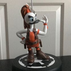 Daisy Duck As Aurra Sing Rare Statue 