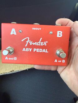Fender ABY Pedal Guitar Switcher