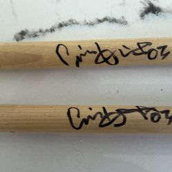 Chris Kontos (Machine Head / Exodus) Signed Drumsticks – Vic Firth Extreme 5B