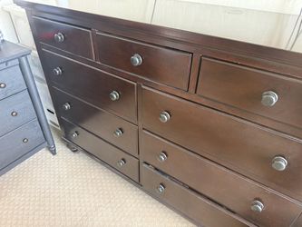 9 drawer Dresser and mirror