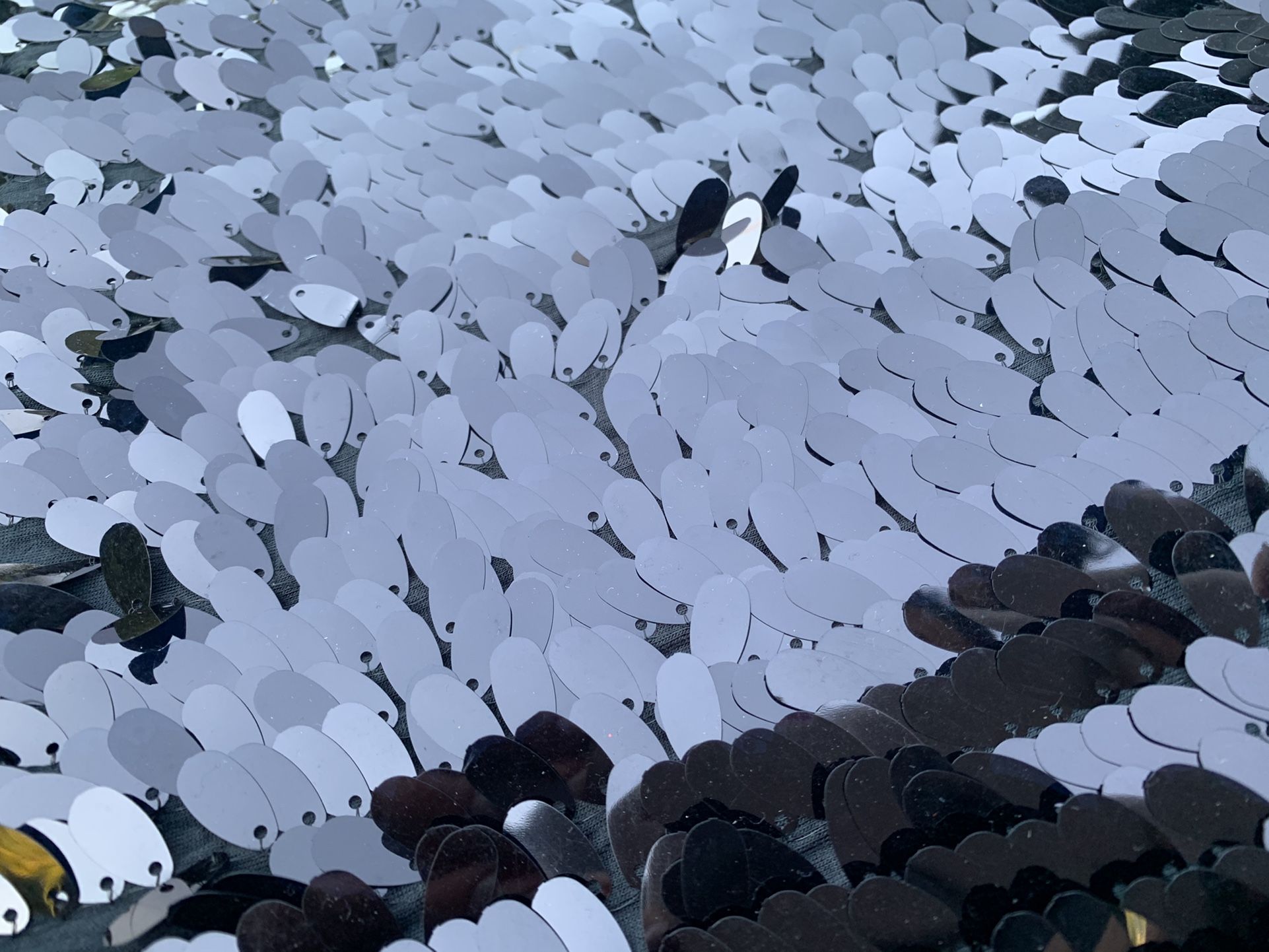 Black Fabrics In Large Sequin Lycra For Any Events 14 Yards