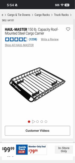 Car cargo rack