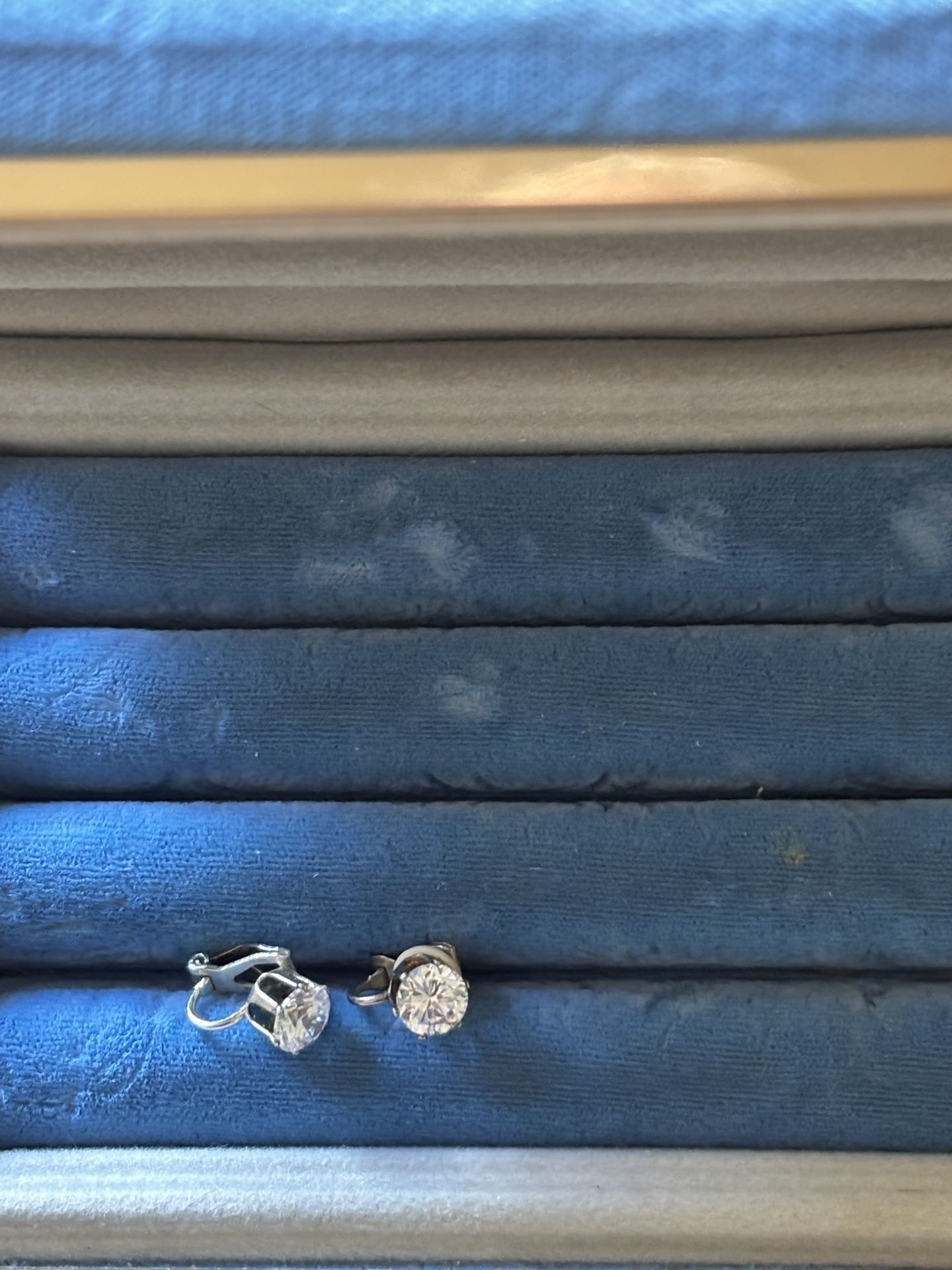 Vintage Zirconium Earrings