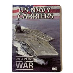 US Navy Aircraft Carriers - Weapons of War Military Documentary DVD & Booklet